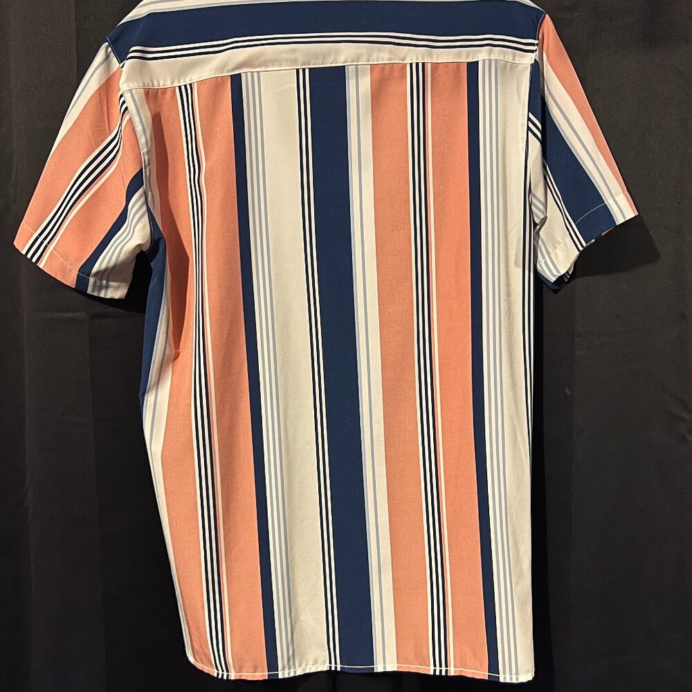 Striped Button-Up Shirt - Picture 2 of 3